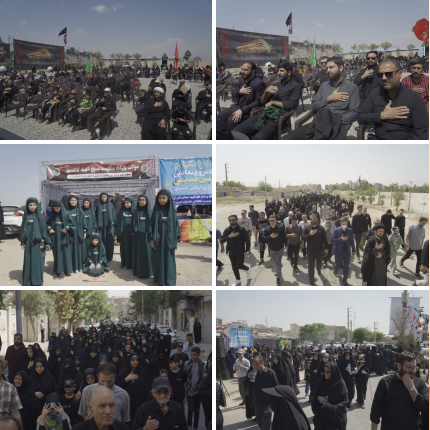 برگزاری آیین پیاده‌روی نمادین اربعین حسینی در اسلامشهر