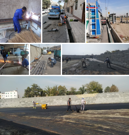 بخشی از اقدامات واحد امانی معاونت خدمات شهری شهرداری اسلامشهر از ابتدای آبان ماه :