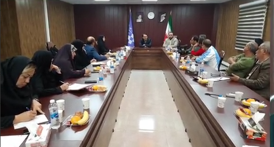 نشست رسانه ای رئیس سازمان حمل و نقل ریلی شهرداری اسلامشهر با خبرنگاران