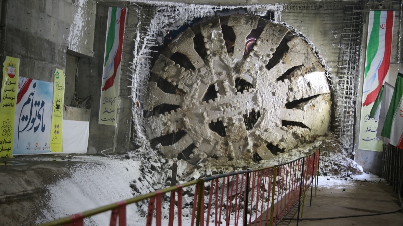 پایان حفاری تونل مترو اسلامشهر