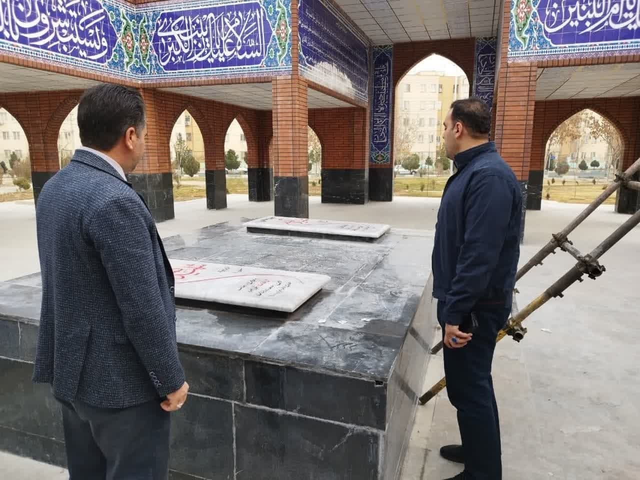 بازدید شهردار اسلامشهر از پروژه های عمرانی سطح منطقه شش