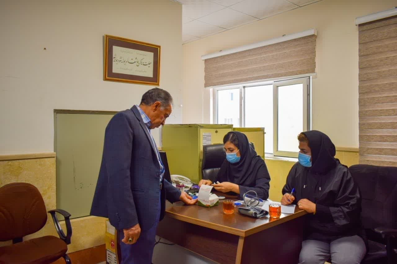 اجرای طرح غربالگری  دیابت و فشار خون در منطقه شش شهرداری اسلامشهر