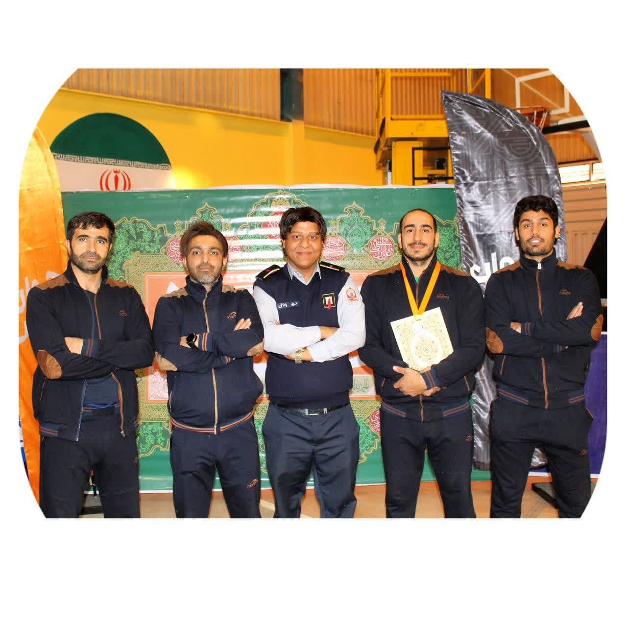 کسب مقام سوم توسط آتش نشانی اسلامشهر در مسابقات عملیاتی ورزشی چالشی استان تهران
