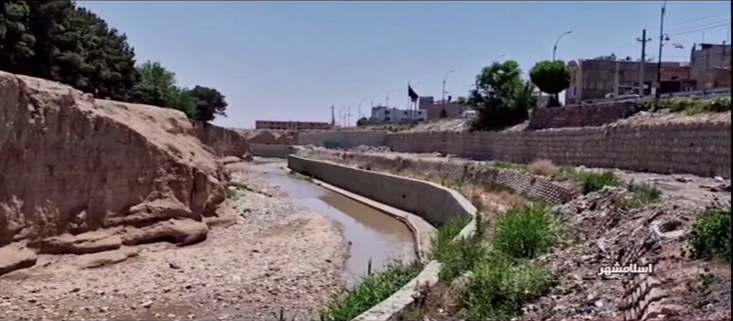ایمن سازی حاشیه رودخانه کن در شهرستان اسلامشهر