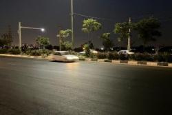 اجرای عملیات تامین روشنایی بلوار الغدیر