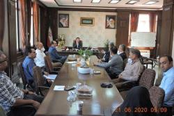 برگزاری جلسه هم اندیشی مسئولین واحدهای شهرداری منطقه یک