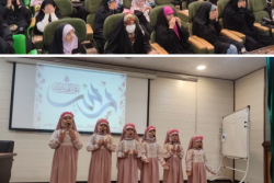 برگزاری مراسم هیئت دخترانه دارالقرآن سازمان فرهنگی شهرداری اسلامشهر