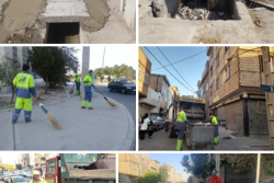 اهم اقدامات ، عمرانی خدماتی شهرداری منطقه  شش اسلامشهر در هفته گذشته: