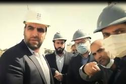بازدید مدیرعامل مترو تهران از پروژه مترو اسلامشهر
