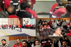 برگزاری دوره آموزشی فرماندهی تیم عملیاتی در مرکز آموزش تخصصی آتش نشانی های استان تهران