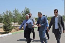 بازدید رئیس شورای اسلامی شهر و مدیر منطقه یک از پروژه های در دست اجرا در سطح منطقه