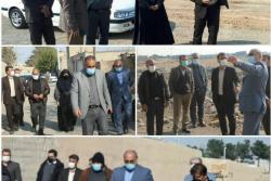 بازدید رئیس شورای شهرستان اسلامشهر از راه ارتباطی دارالسلام تا روستای ده عباس
