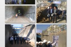 بازدید مدیران شهری و معاونتهای شهرداری از پروژه مترو اسلامشهر
