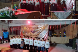 برگزاری مراسم بزرگداشت هفته دفاع مقدس در شهرک امام خمینی  مسکن مهر
