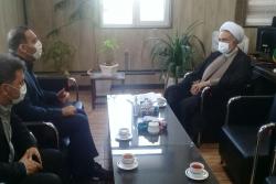 دیدار سرپرست شهرداری با رئیس دادگستری شهرستان اسلامشهر