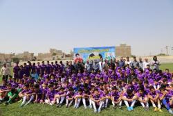مراسم افتتاحیه آکادمی فوتبال و دروازه بانی شهرداری اسلامشهر برگزار گردید.