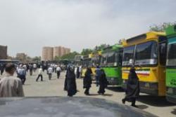 سرویس دهی سازمان اتوبوسرانی به شرکت کنندگان در راهپیمایی روز جهانی قدس