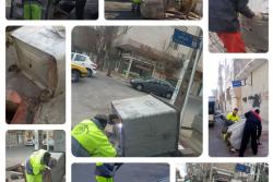 تعمیر و بازسازی مخازن زباله و بازگشت به چرخه خدمات شهری