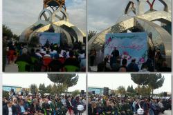 مراسم غبارروبی مزار شهدای گمنام آرامستان دارالسلام شهرداری اسلامشهر
