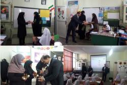 به مناسبت هفته معلم تجلیل از معلمان مدرسه شهید فهمیده اسلامشهر