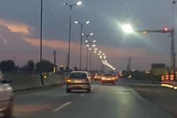 اتمام عملیات تامین روشنایی بلوار حضرت معصومه(جاده شورآباد)