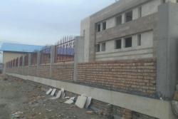 اجرای عملیات دیوارکشی ساختمان جدیدالاحداث شهرداری منطقه شش