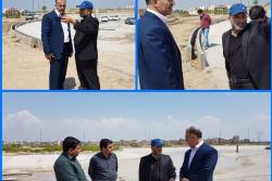 بازدید نایب رئیس شورای اسلامی شهر از پروژهای عمرانی سطح منطقه شش