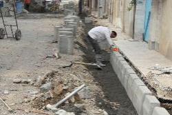 عملیات جدولگذاری، مخلوط ریزی و بندکشی کوچه های پرنیان 4 و 6 خیابان ابوالفضل العباس(ع) در منطقه یک انجام شد