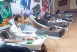 برگزاری طرح نذر خون توسط کارکنان شهرداری