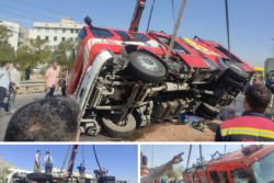 مسدود کردن مسیر خودروهای امدادی، در کمربندی الغدیر منجر به وقوع حادثه شد.