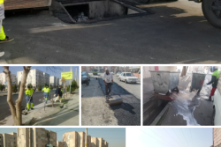 اهم اقدامات ، عمرانی خدماتی شهرداری منطقه  شش اسلامشهر در هفته جاری: