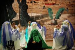 نمایش مذهبی « رقیه بنت الحسین » در اسلامشهر به روی صحنه رفت