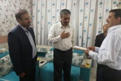 دیدار شهردار منطقه دو با همکار جانباز و آزاده سرفراز علی اصغر رمیدگی