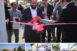 برگزاری آئین افتتاح اولین زمین والیبال ساحلی در انتهای قائمیه شهرک جانبازان جنب مجموعه ورزشی شهید شوشتری