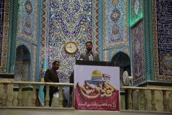 ارائه گزارش عملکرد دو ساله شورای شهر اسلامشهر توسط رییس شورای اسلامی شهر در تریبون نماز جمعه