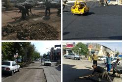 تداوم خدمات عمران شهری در منطقه چهار شهرداری اسلامشهر