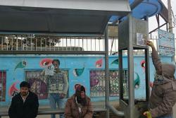 ادامه اصلاح  شستشو و رنگ آمیزی ایستگاههای اتوبوس سطح شهر