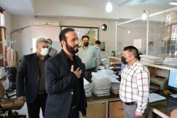 بازدید نایب رئیس شورای اسلامی شهر از شهرداری منطقه یک