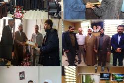 دیدار مسئولین شهرداری اسلامشهر با برخی از رزمندگان و جانبازان سرافراز پرسنل شهرداری