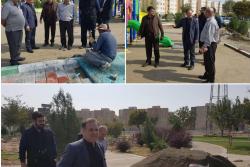 بازدید میدانی از پروژه های منطقه شش اسلامشهر