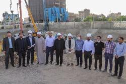 بازدید شهردار و اعضای شورای اسلامی شهر از پروژه های سطح شهر