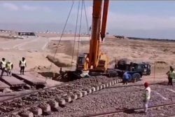 عملیات اجرایی ساخت زیرگذر سوسنگرد در مسیر کمربندی شمالی شهر اسلامشهر بعد از 4 سال
