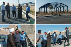 بازدید نایب رئیس شورای اسلامی شهر از پروژه های درحال اجرا در سطح منطقه شش