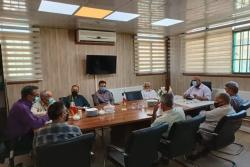 برگزاری جلسه رییس سازمان حمل و نقل بار و مسافر شهرداری اسلامشهر با رانندگان تاکسی 133