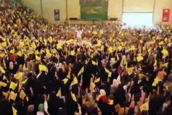 لحظاتی از اجتماع بزرگ و چند هزار نفری دهه هشتادی ها و نودی ها و روز دختر در اسلامشهر