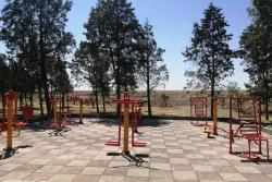 توسعه ورزش همگانی با نصب تجهیزات ورزشی در بوستان ها