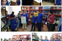 همزمان با هفته کتاب و کتابخوانی بازدید دانش آموزان برخی مدارس از کتابخانه فرهنگسرای امام علی