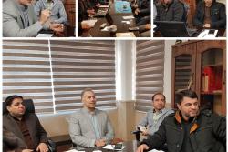 برگزاری جلسه هفتگی مدیر ومسئولین منطقه 6 شهرداری اسلامشهر