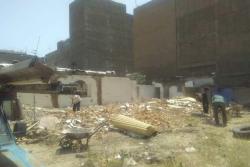 ادامه عملیات تملک و تخریب املاک واقع در طرح خیابان 24متری کنار گذر راه آهن