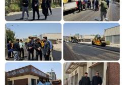 بازدید شهردار اسلامشهر از پروژه های عمرانی سطح منطقه سه